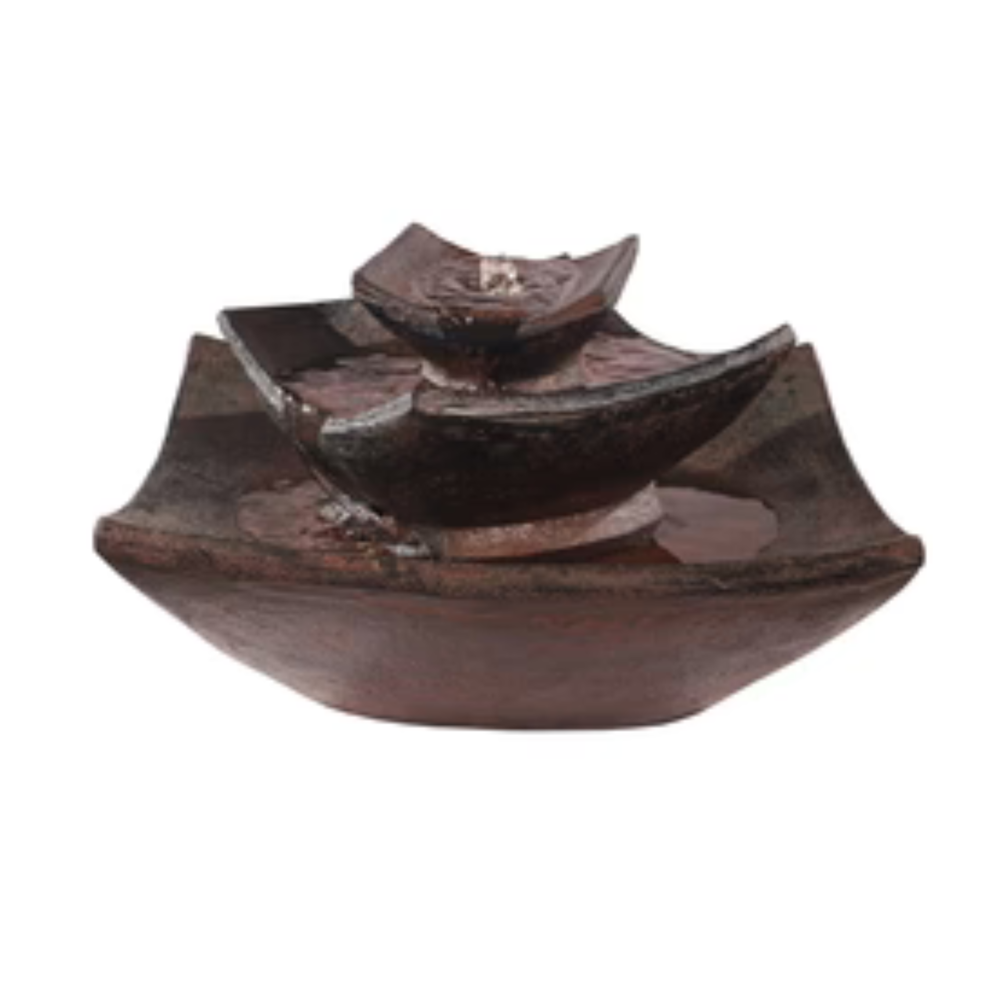 Water Fountain 1 Piece 3-Tier with Lights (Fountain Only)