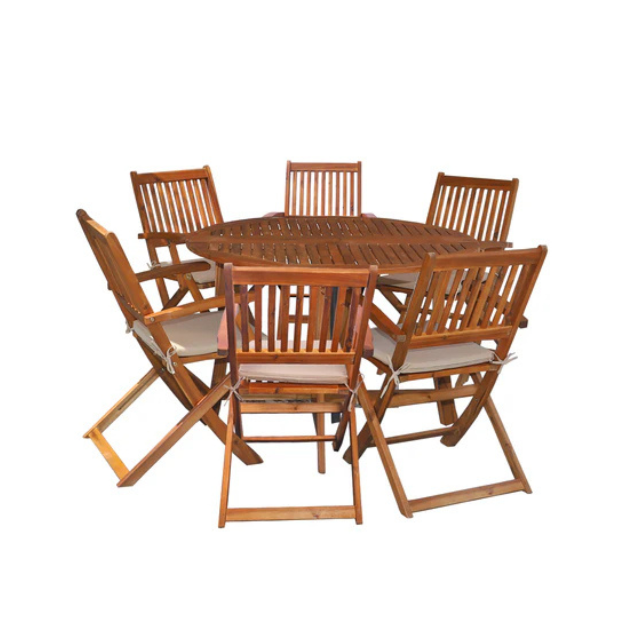 Garden Wooden Table Chair Set