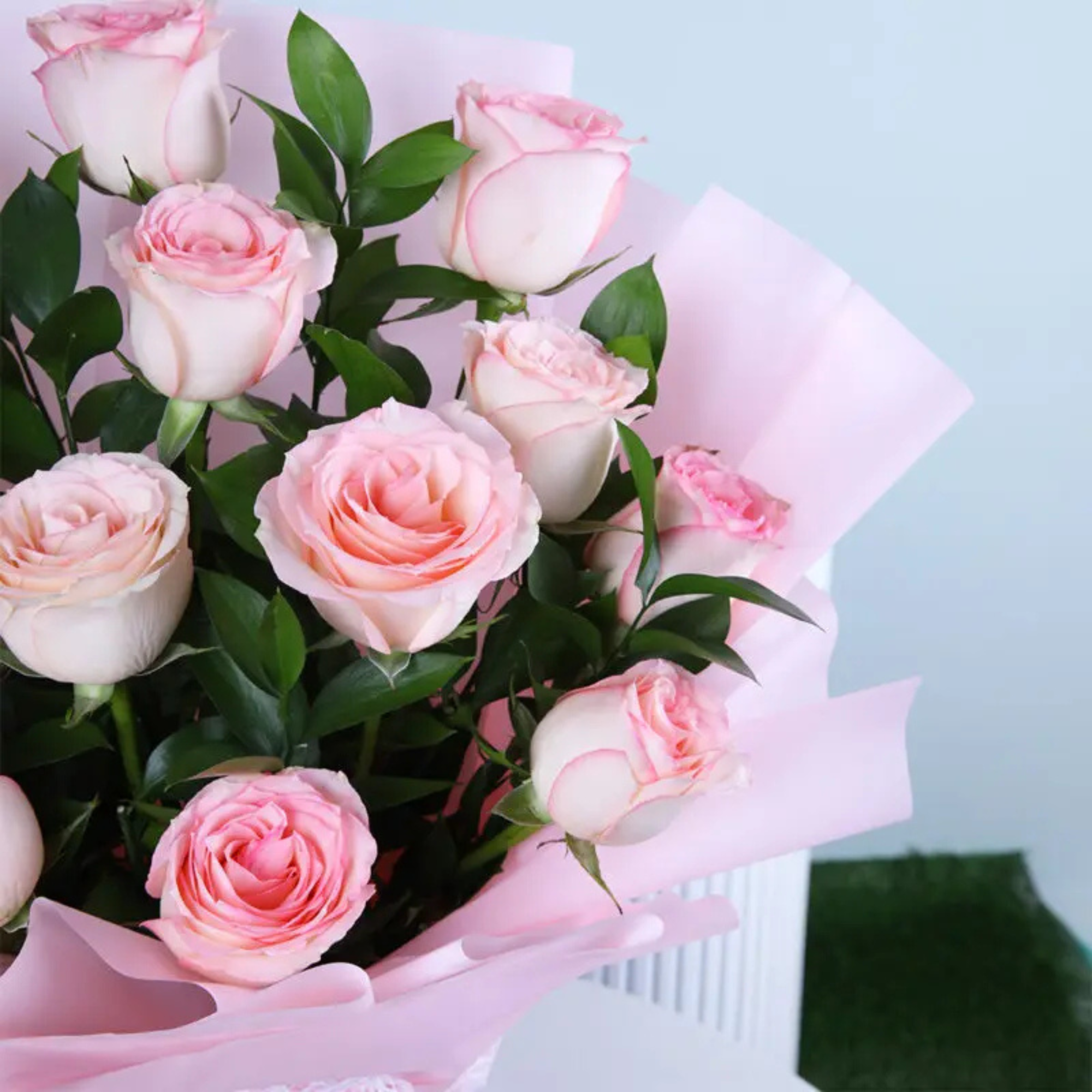 Lovely Soft Pink Rose Bouquet