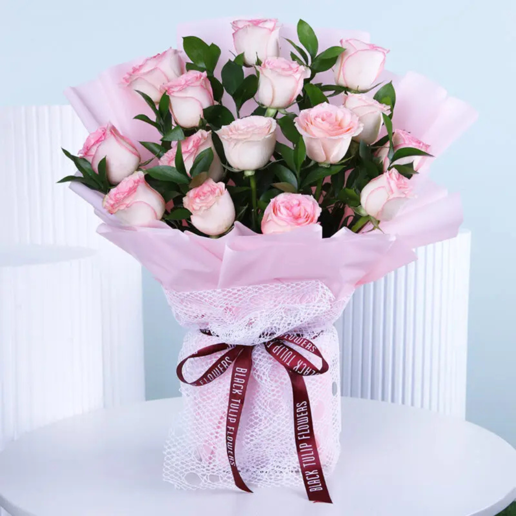 Lovely Soft Pink Rose Bouquet