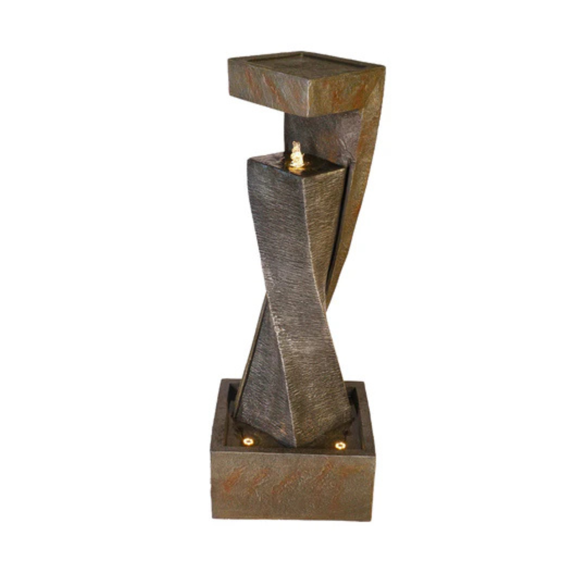 Twisted Modern Design Decorative Water Fountain