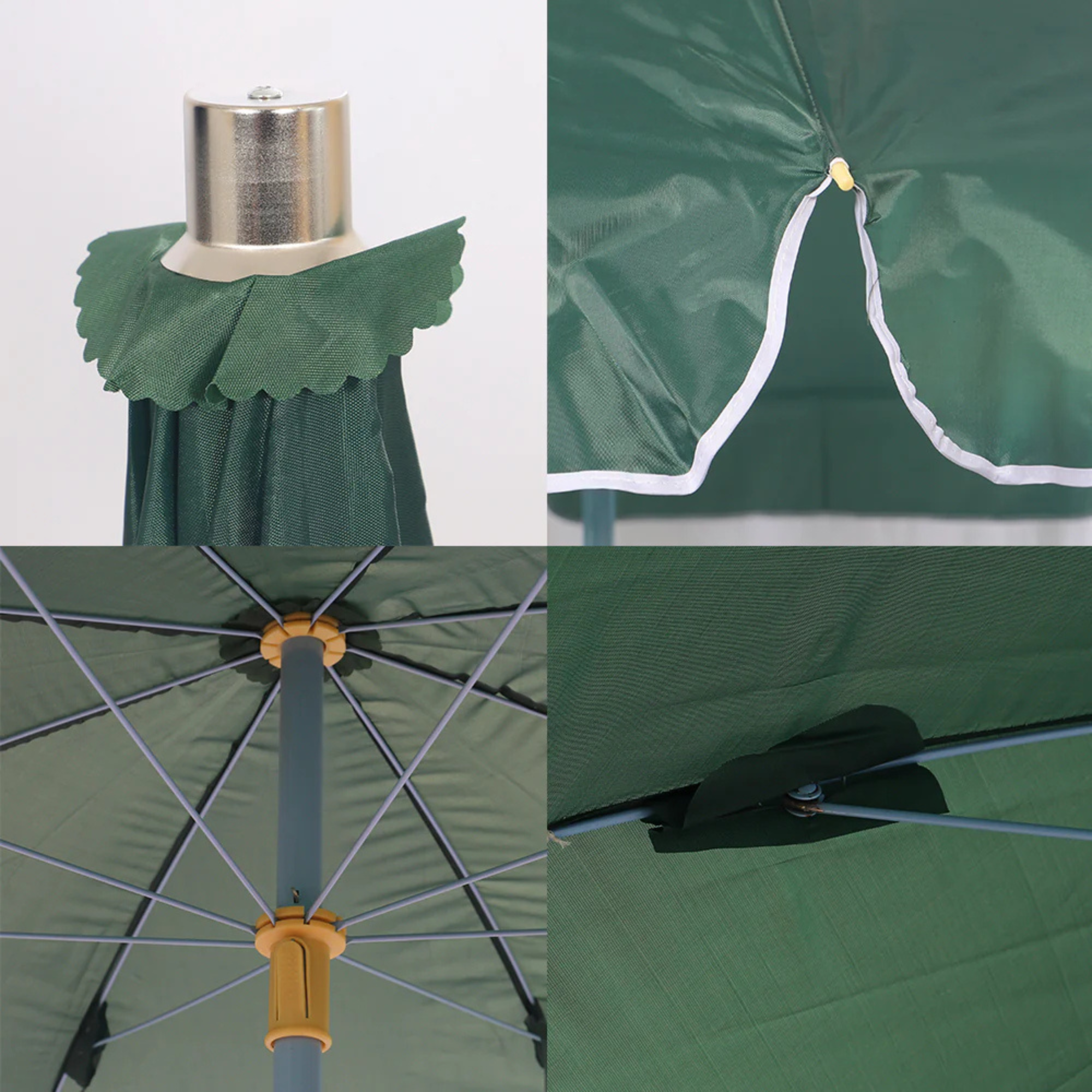 Outdoor Garden Umbrella with Plastic Base
