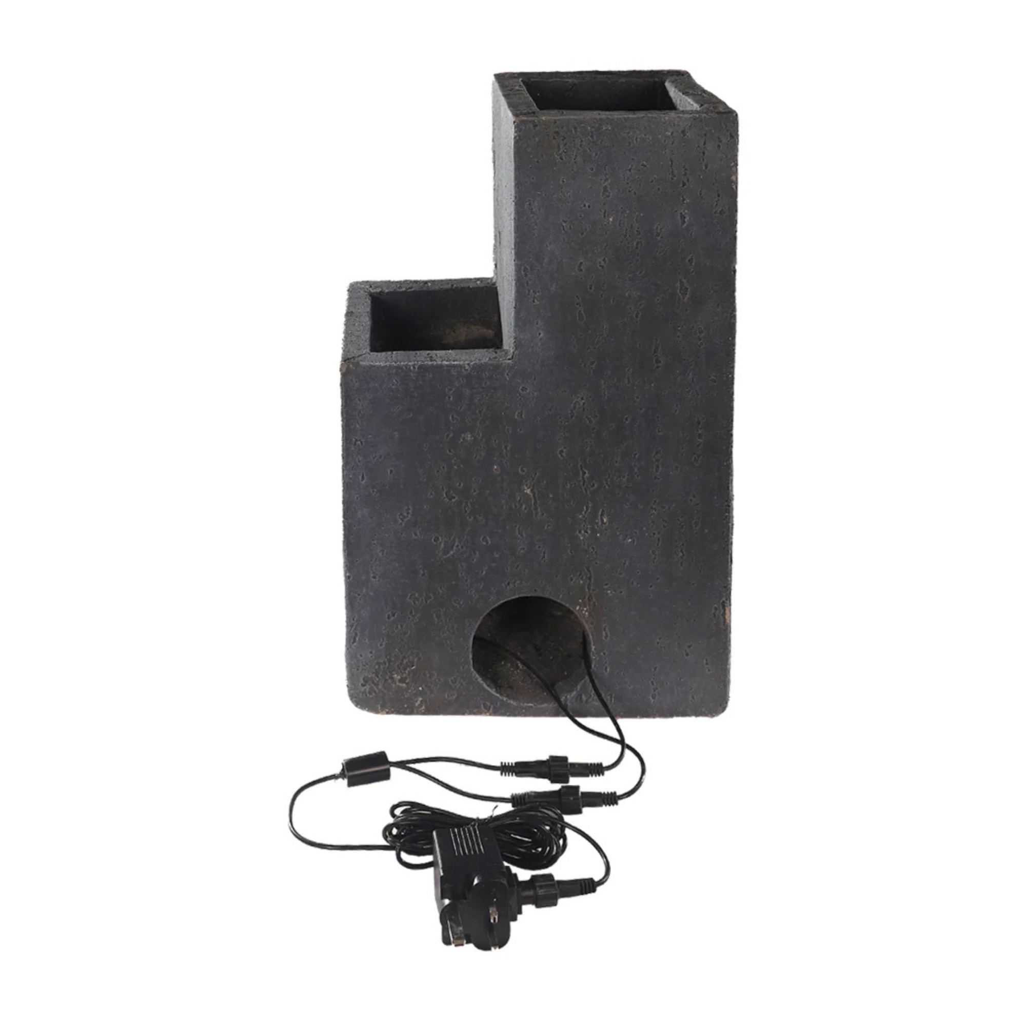 Decorative Lighting Gray Pots 1 Piece