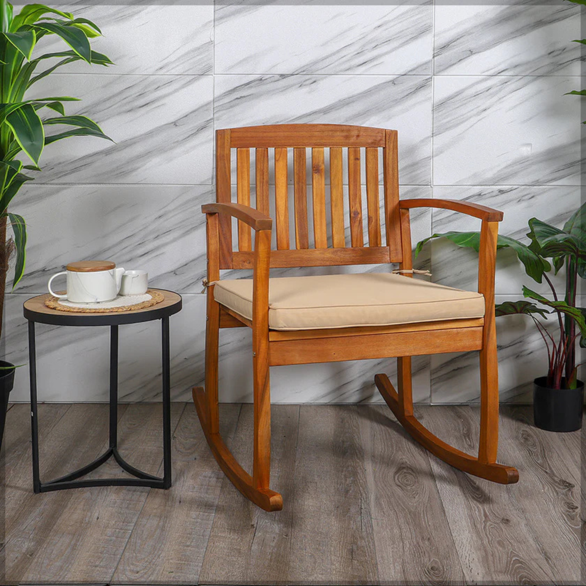 Modern Wooden Rocking Chair