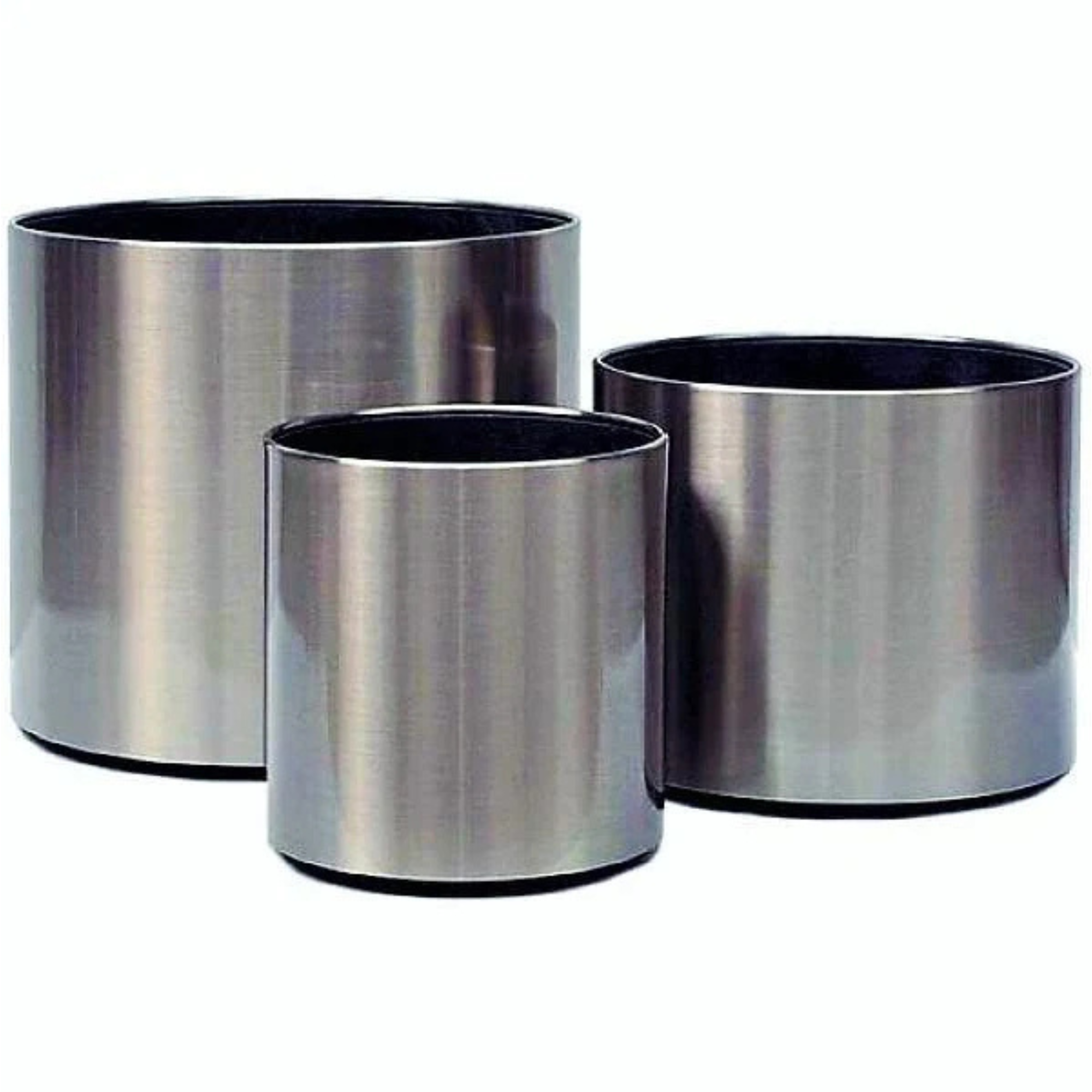 Premium Stainless Steel Mirror Finish Cylinder Pots