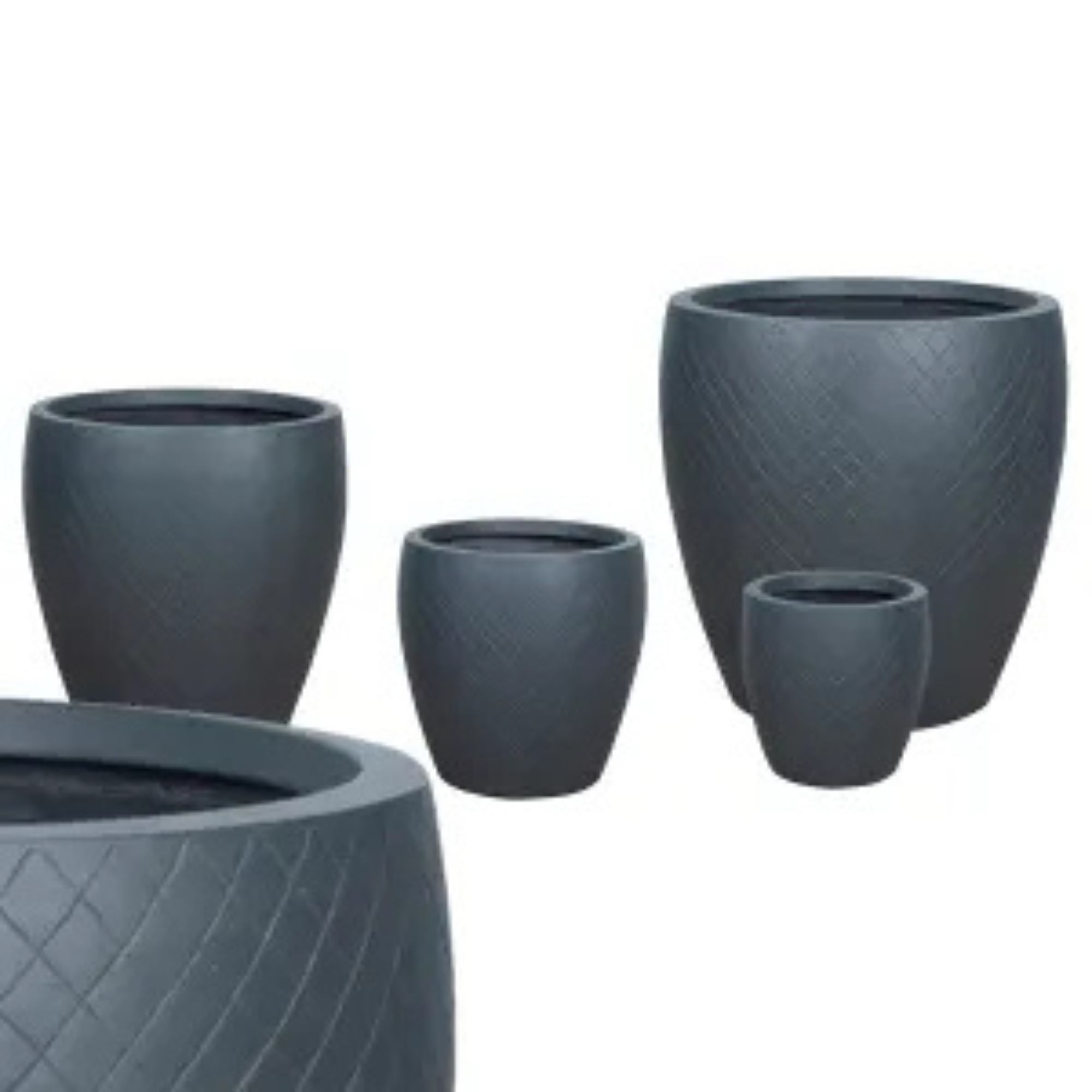 GRC Fiber Clay Plant Pots