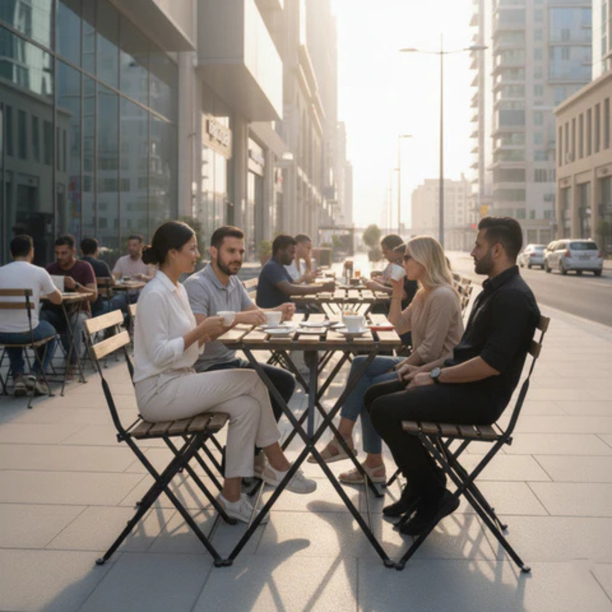 Table & Chair 5-Piece Bistro Set