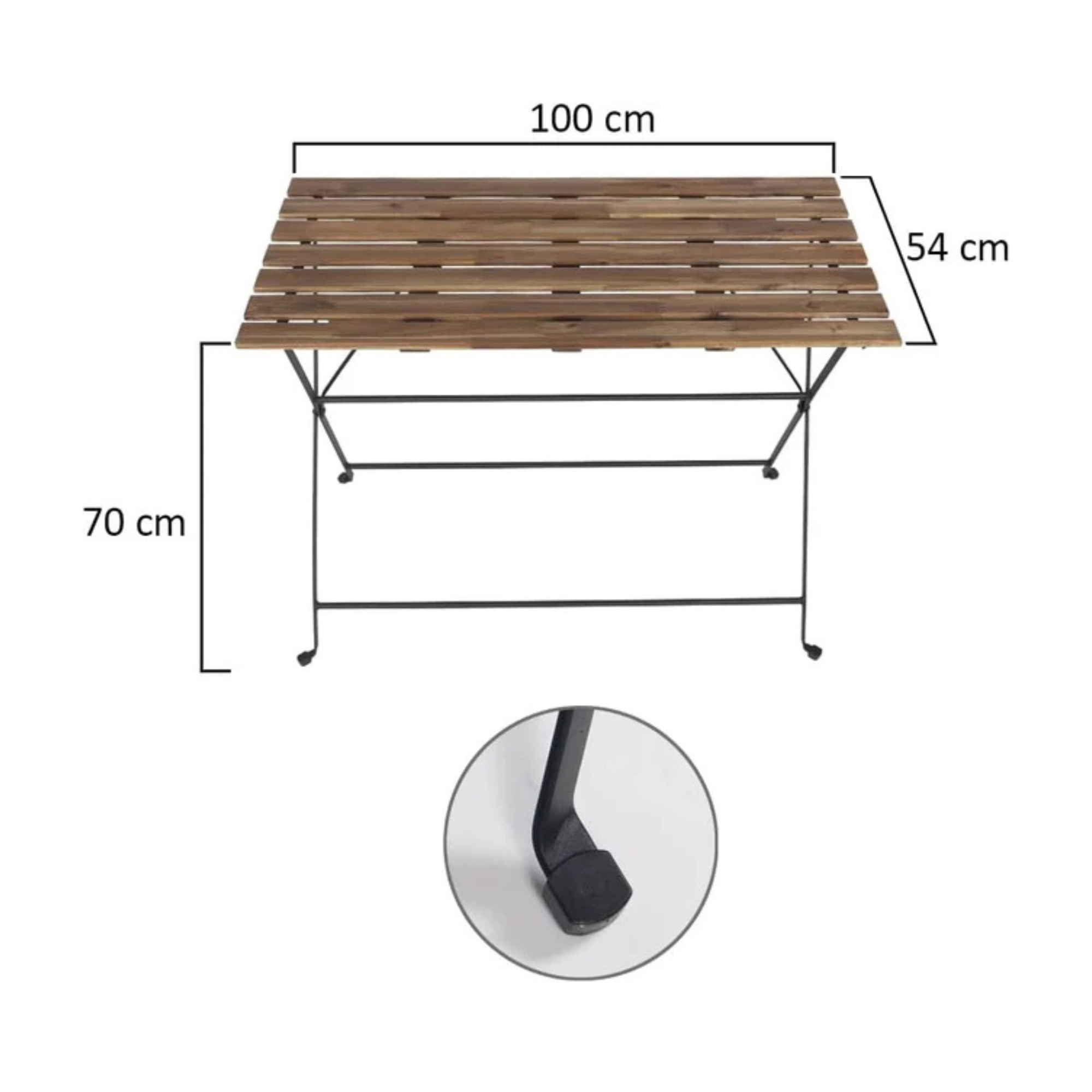 Table & Chair 5-Piece Bistro Set