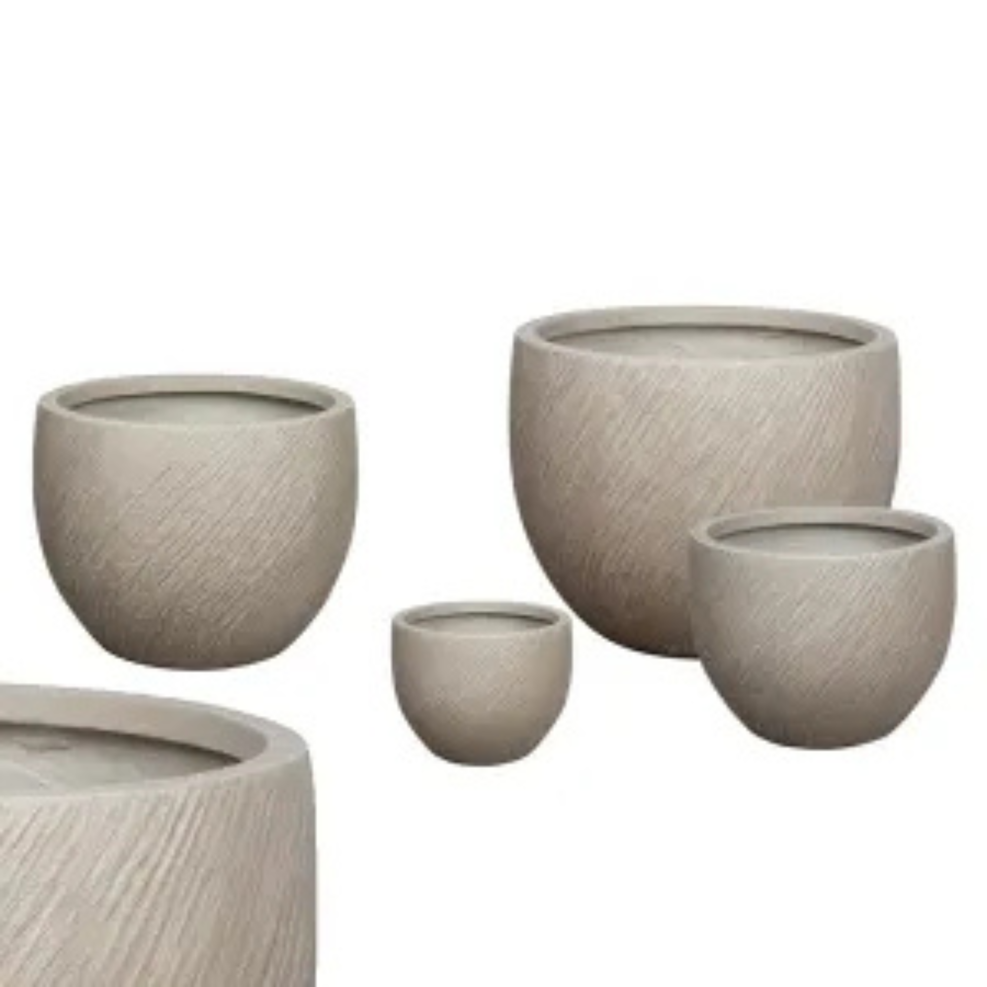 GRC Fiber Clay Plant Pots