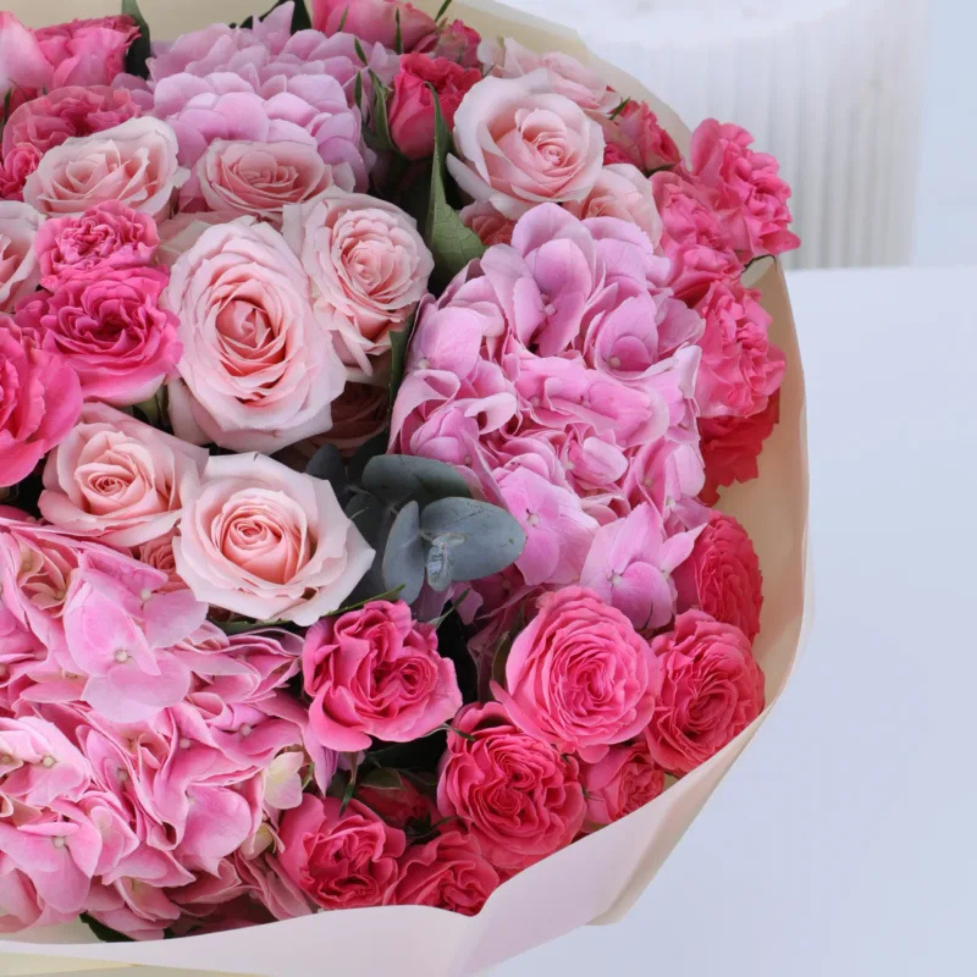 Soft Pink Charm Flower Bouquet