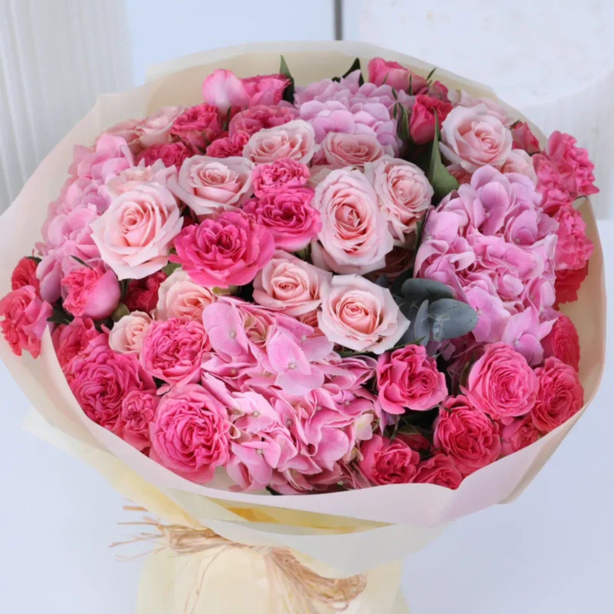 Soft Pink Charm Flower Bouquet
