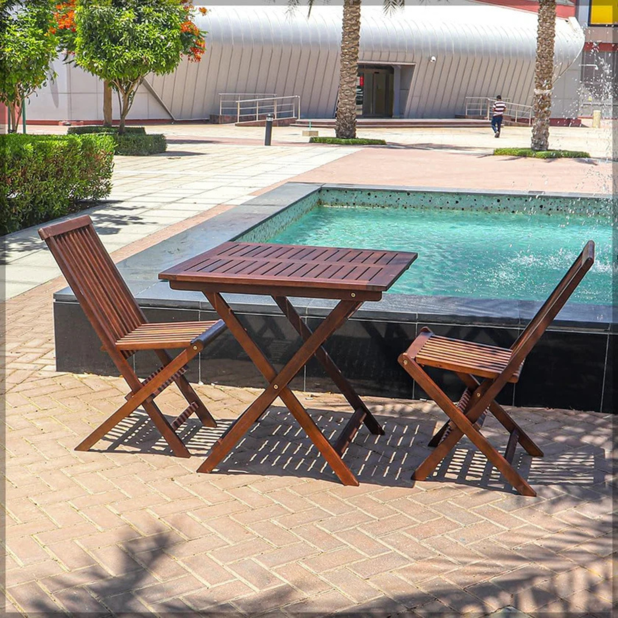 Outdoor Foldable Wooden Chair