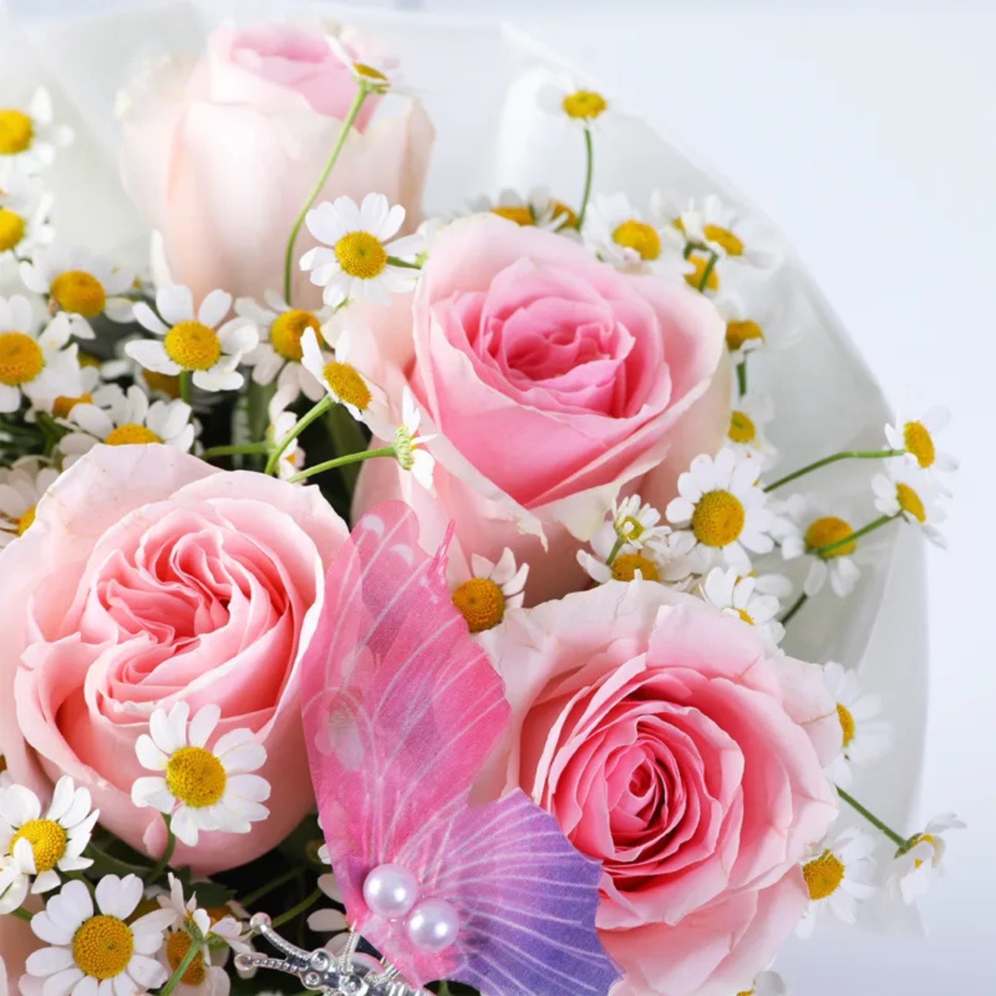 Premium Butterfly Floral Gift Box