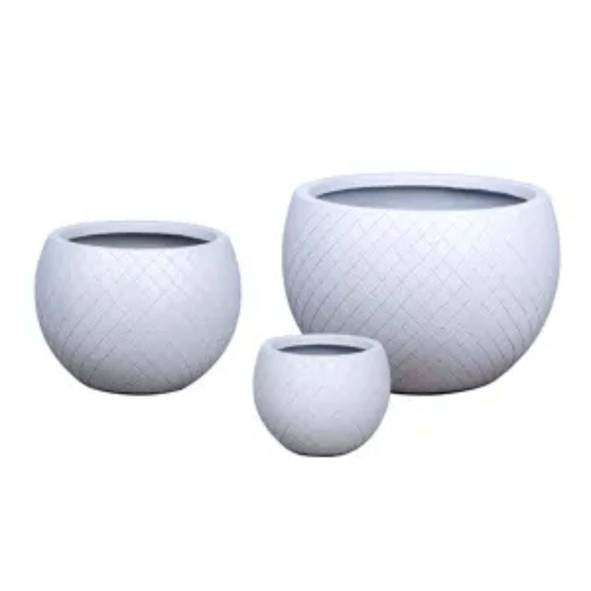 GRC Fiber Clay Mini Plant Pots