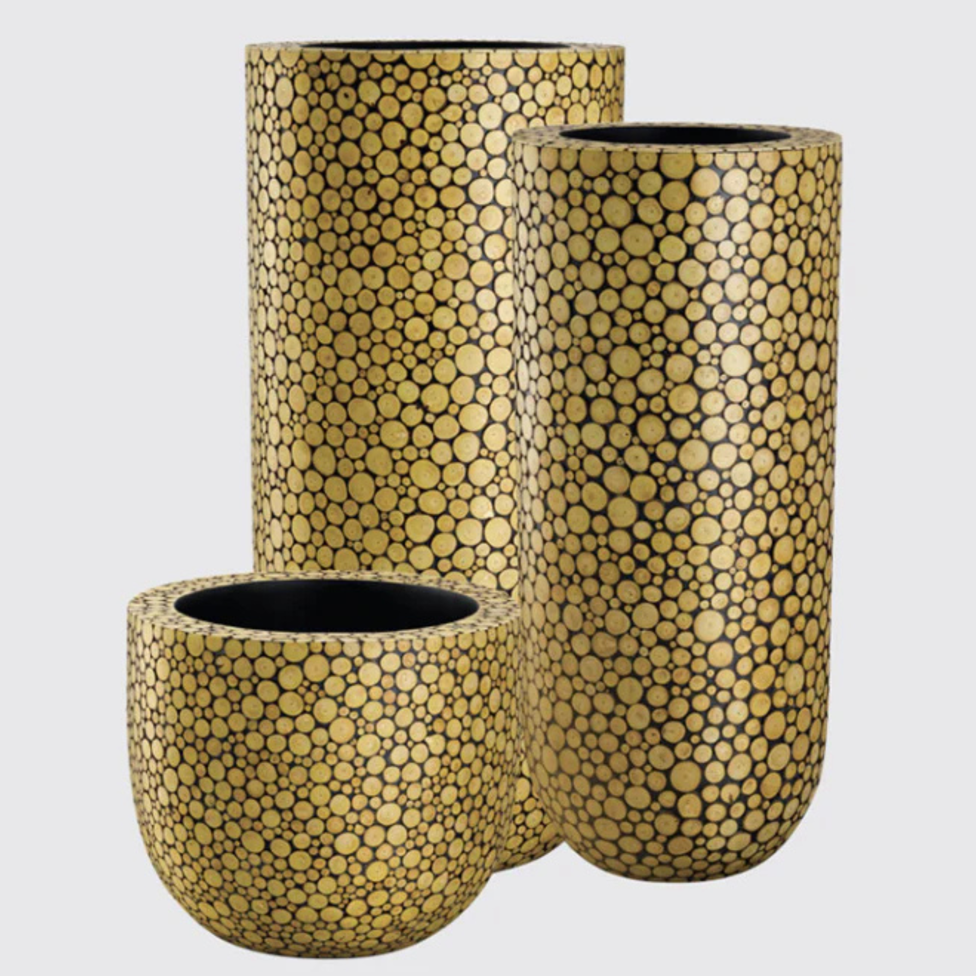 Highball Wood Ring Plant Pots