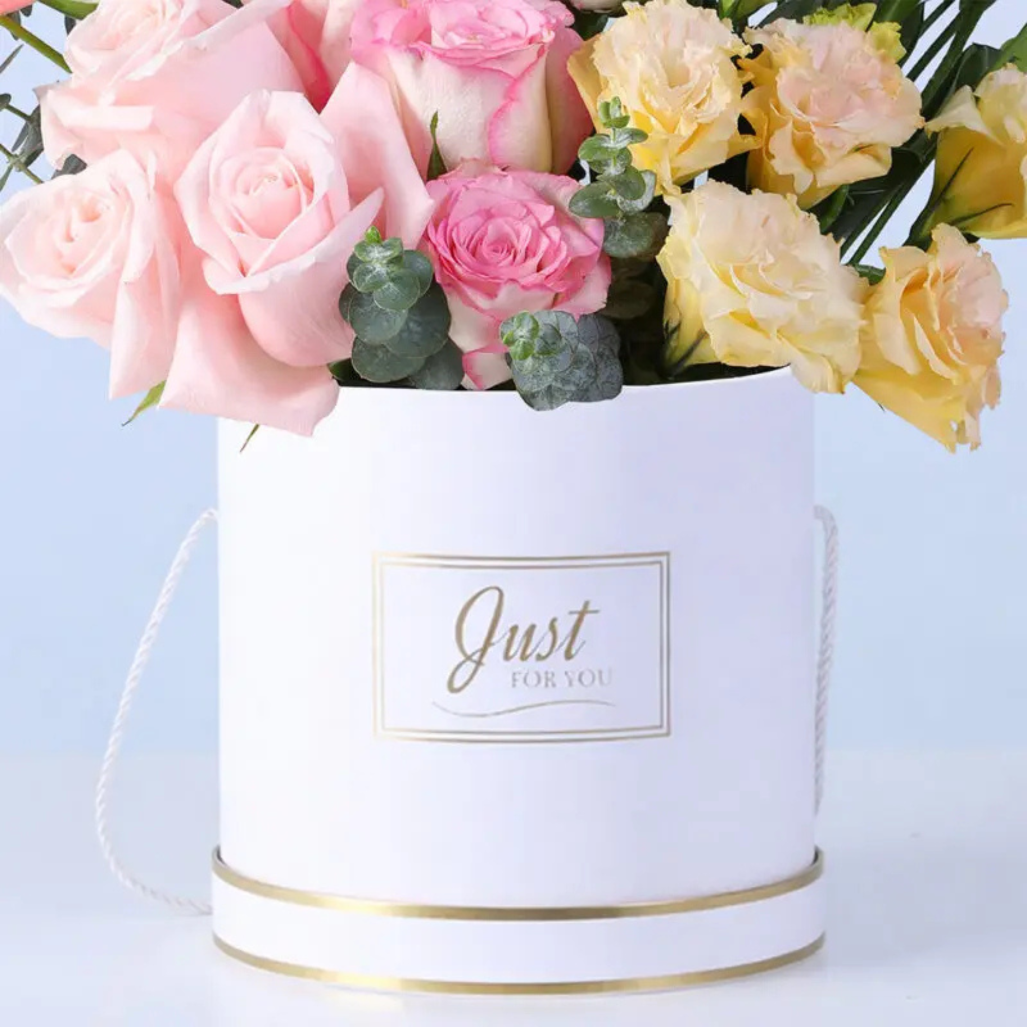 Pastel Mixed Luxury Flower Box Arrangement