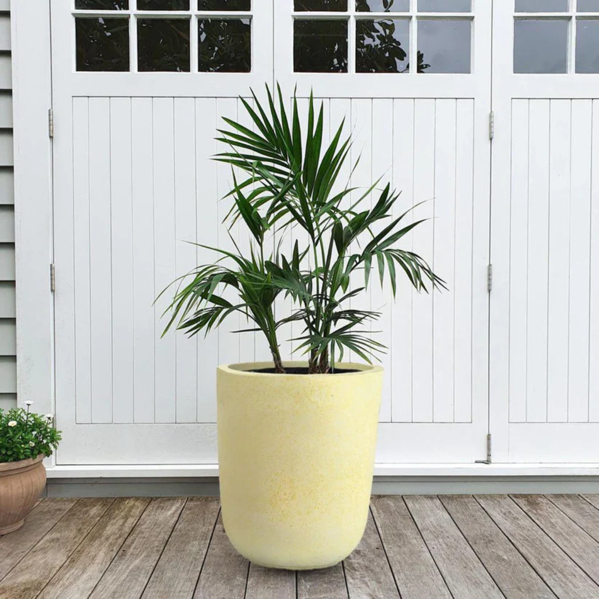 Round Fiber Plant Pots Small, Medium and Large